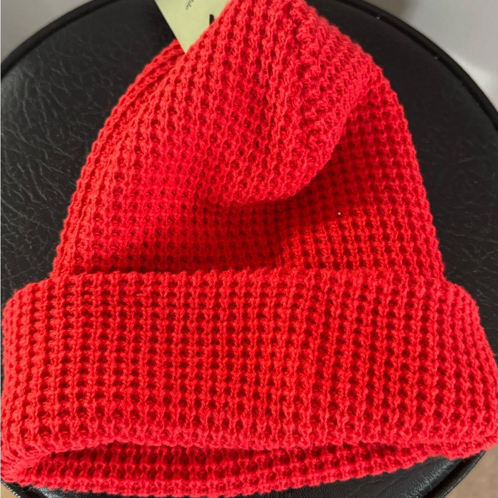 NWT Red Winter Hat unisex